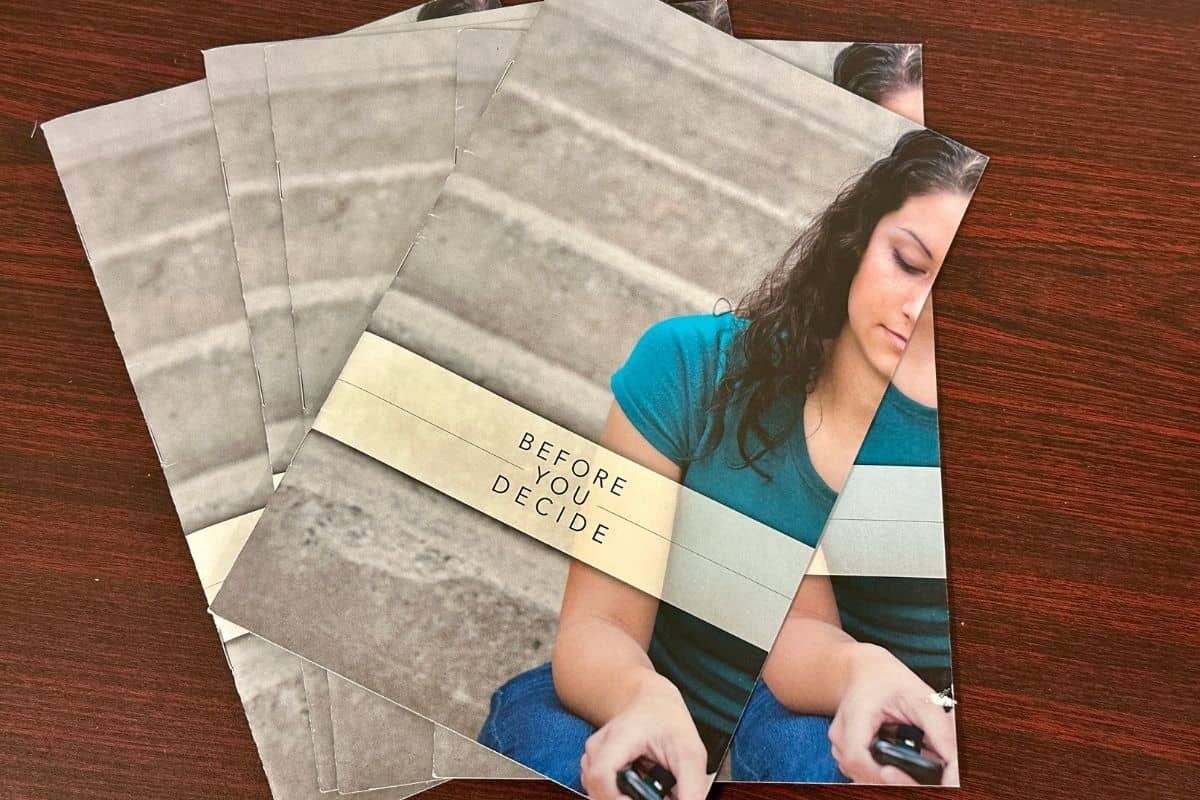Image of Client informational brochures