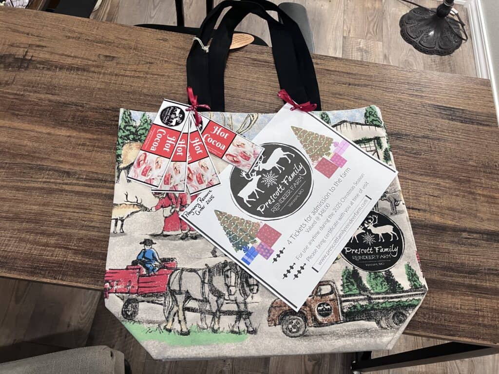Images of items available at PRC auction fundraiser